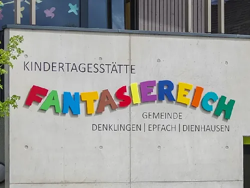 Kita - Wandgestaltung Teilansicht